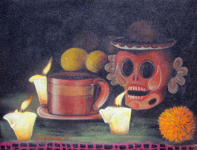 Alfredo Melendez
 Acrilico madera